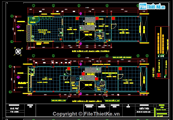 Bản vẽ nhà lệch tầng 4 tầng,thiết kế nhà 4 tầng 4x21m,nhà lệch 4 tầng 4x21m,file cad nhà lệch tầng 4 tầng,bản vẽ nhà phố 4 tầng